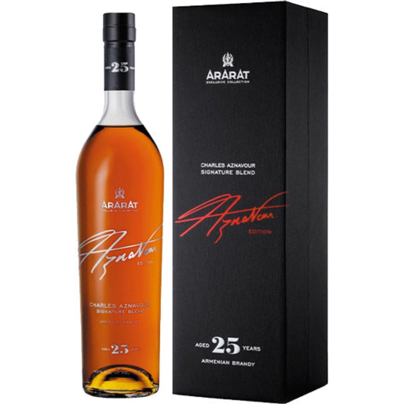 Ararat Charles Aznavour Armenian Brandy 25 Year Old 750ml