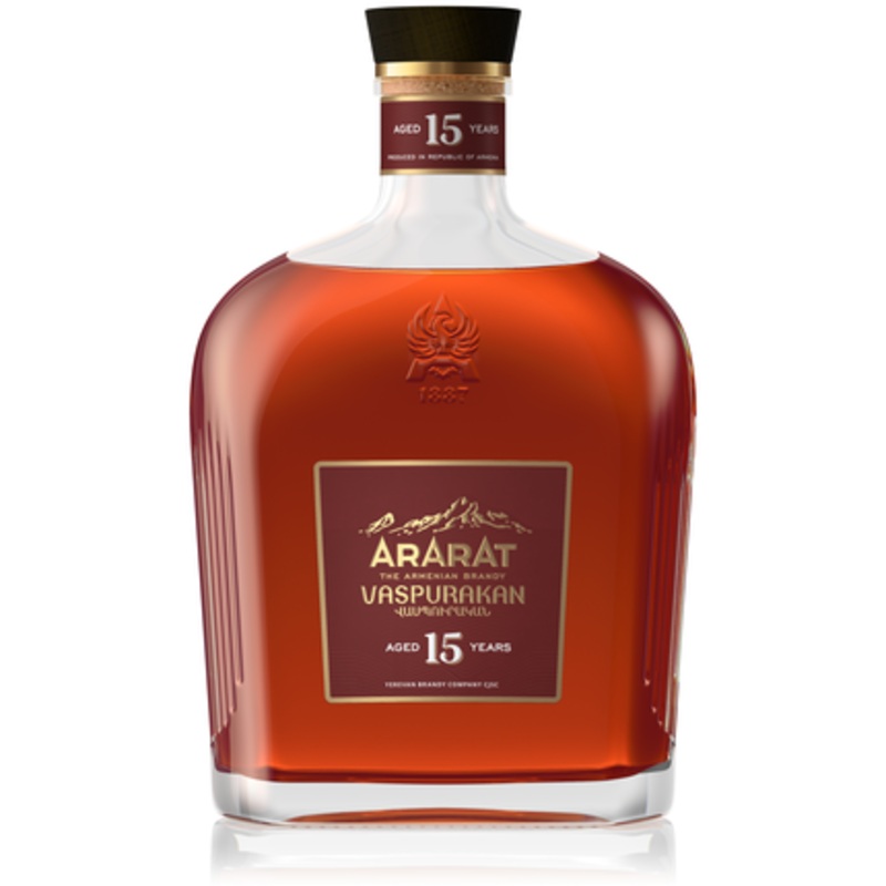 Ararat Vaspurakan Armenian Brandy 15 Year Old 700ml