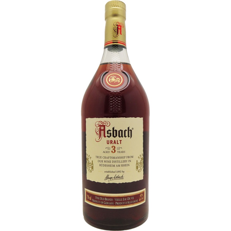 Asbach Uralt Brandy 3 Year Old 750ml