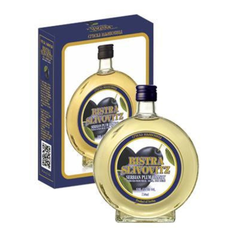 Bistra Slivovitz Serbian Plum Brandy 750ml
