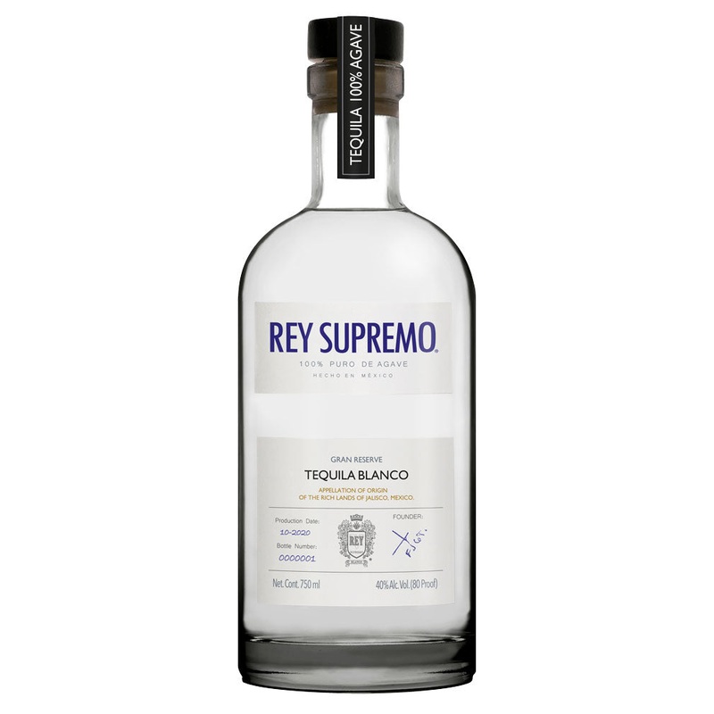 Rey Supremo Tequila Gran Reserve Blanco 750ml