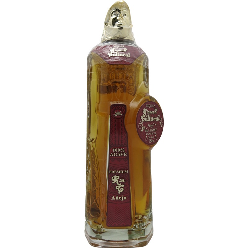 Riqueza Cultural Tequila Anejo Aguila Glass 750ml