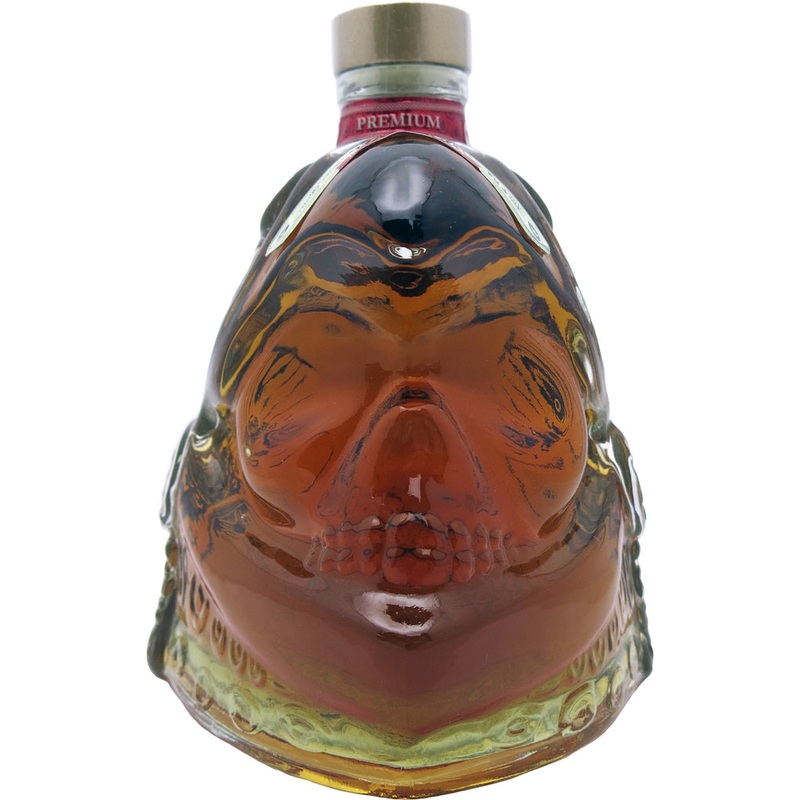 Riqueza Cultural Tequila Anejo Craneo Glass 750ml
