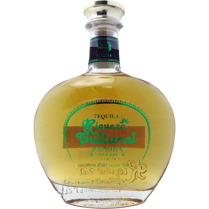 Riqueza Cultural Tequila Reposado Clasica Glass 750ml