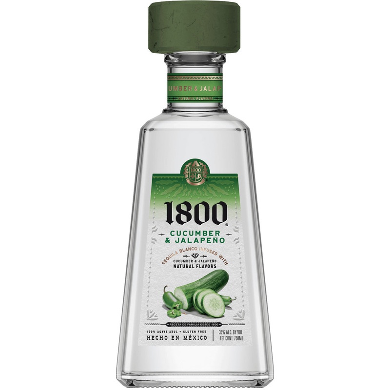 1800 Cucumber & Jalapeno Tequila 750ml