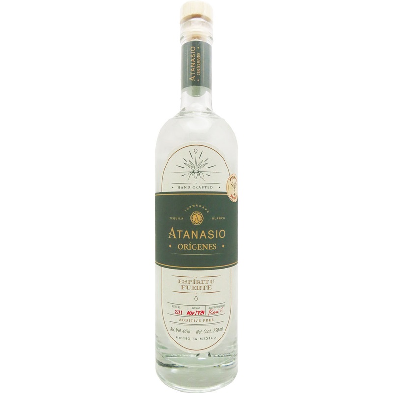 Atanasio Origens Fibras & Fuego Tequila Blanco 750ml