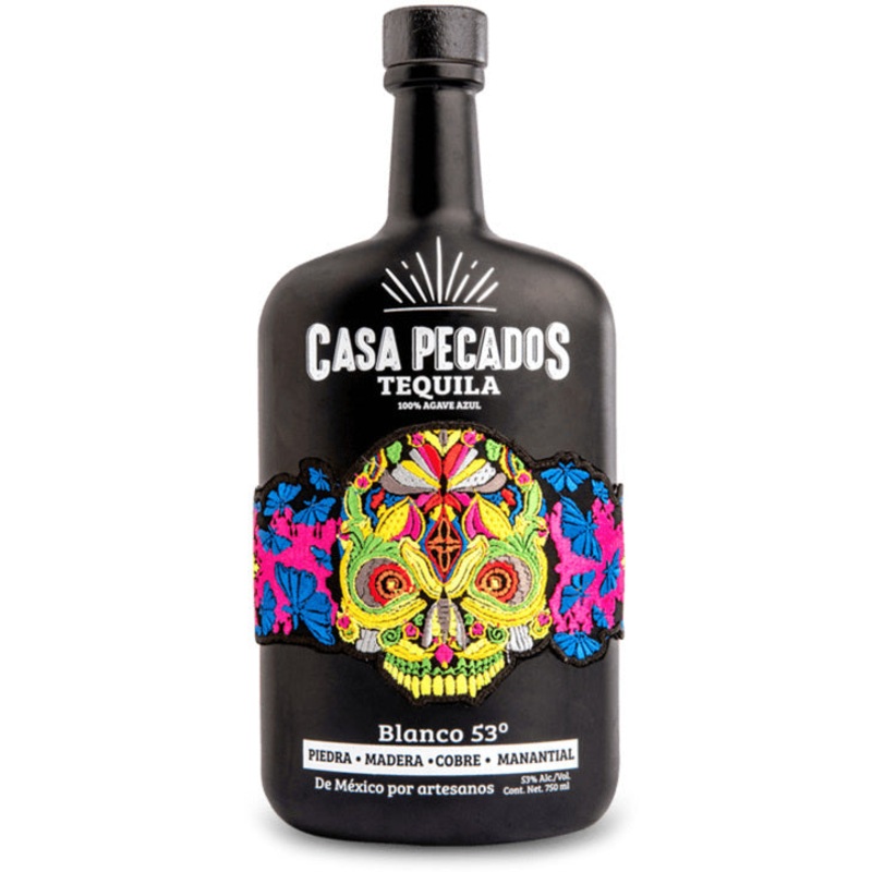 Casa Pecados Tequila Blanco 106 Proof 750ml
