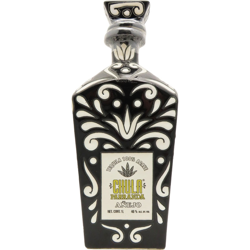 Chula Parranda Artesanal Tequila Anejo Ceramic 1L
