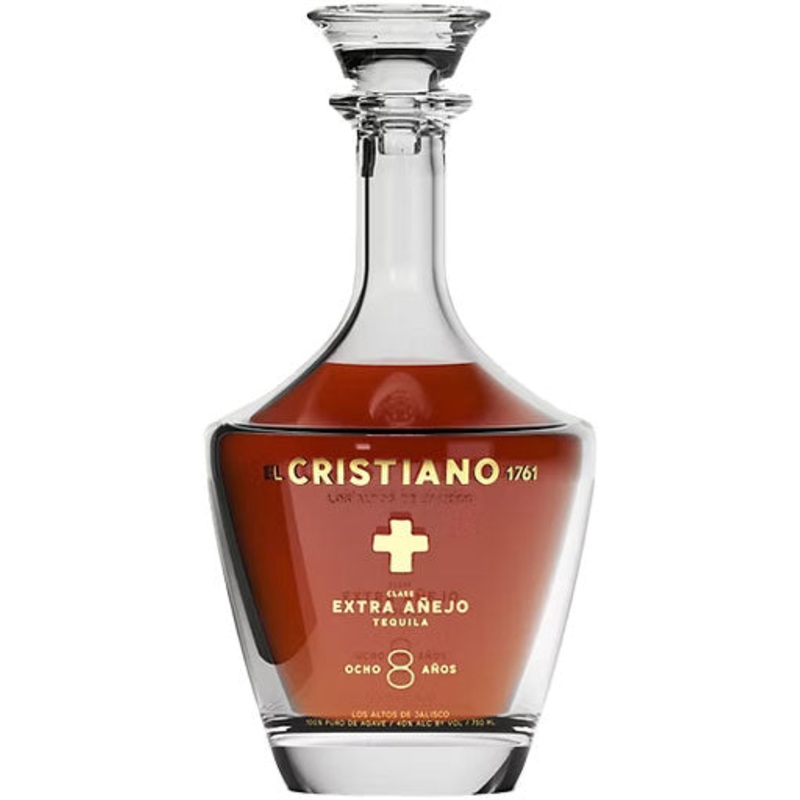 El Cristiano Clase Extra Anejo Tequila 8 Year Old 750ml