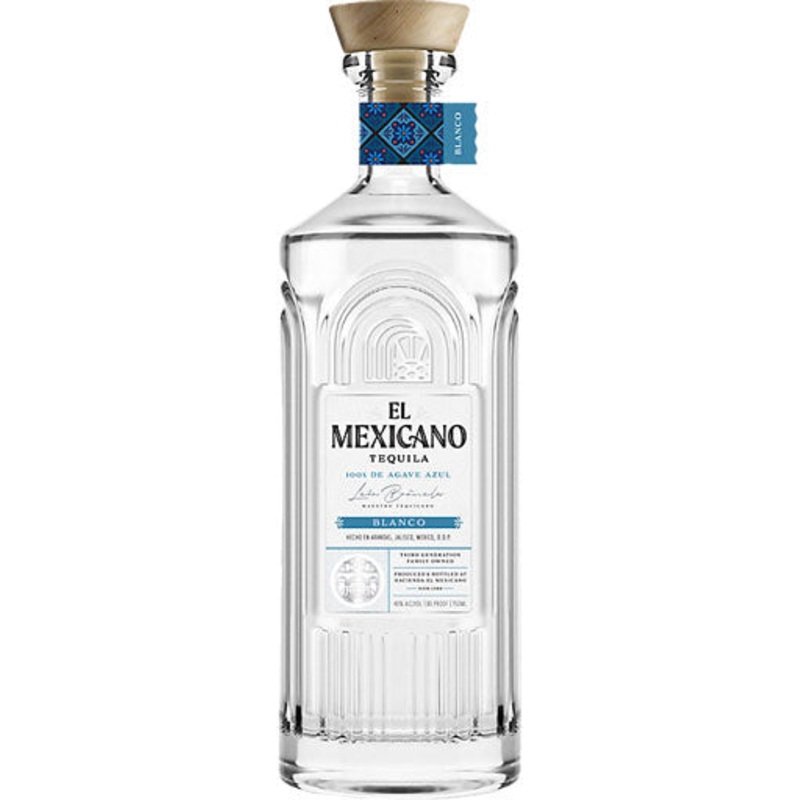 El Mexicano Tequila Blanco 80 Proof 750ml