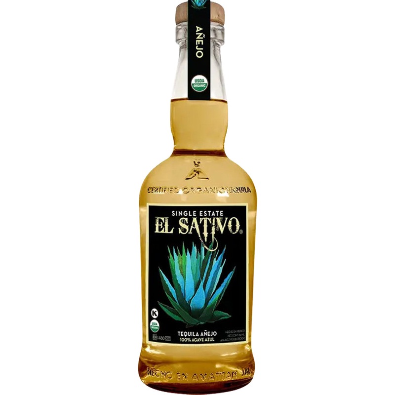 El Sativo Tequila Anejo 750ml