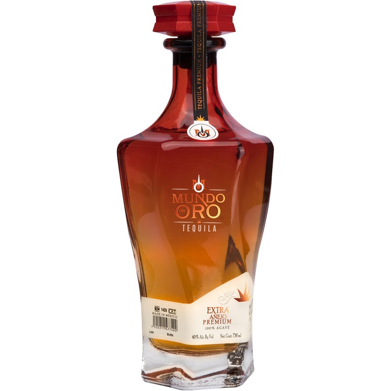 Mundo de Oro Tequila Extra Anejo 750ml