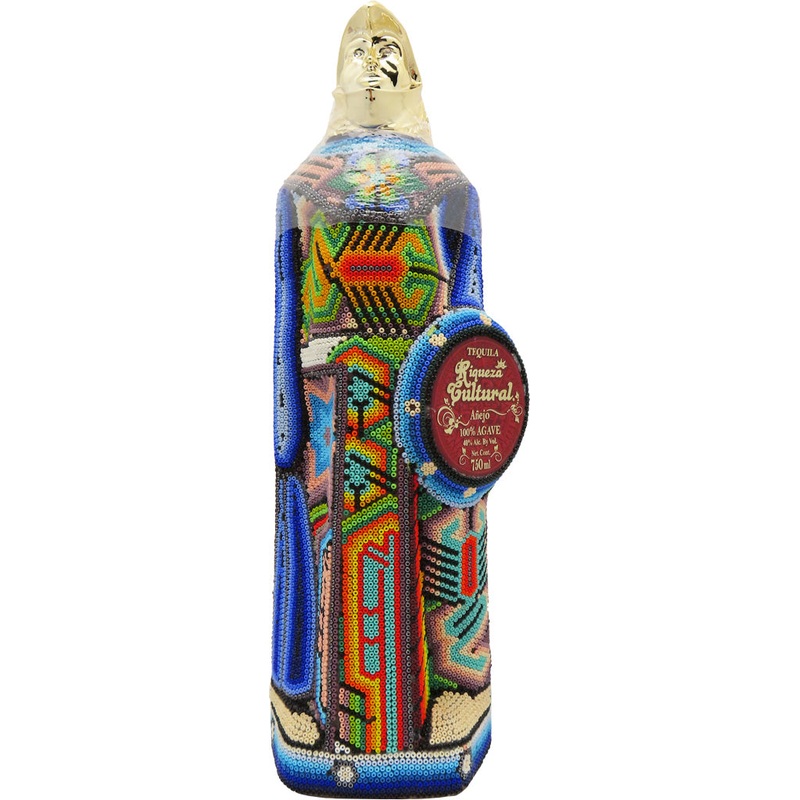 Riqueza Cultural Tequila Anejo Aguila Huichol 750ml