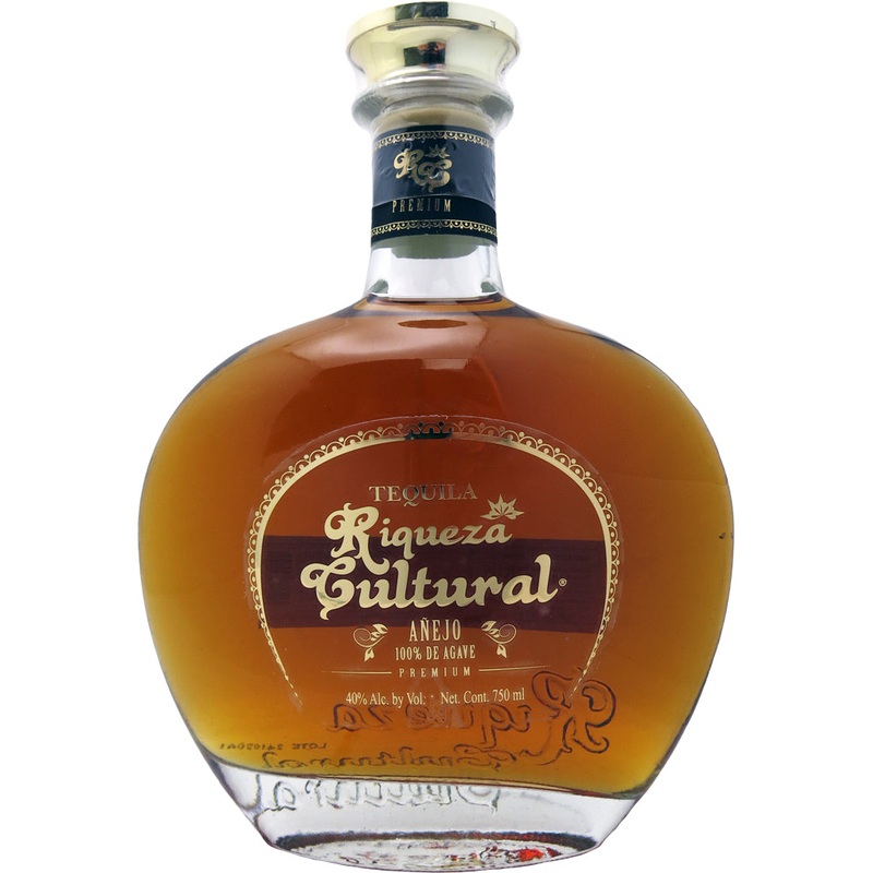 Riqueza Cultural Tequila Anejo Clasica Glass 750ml