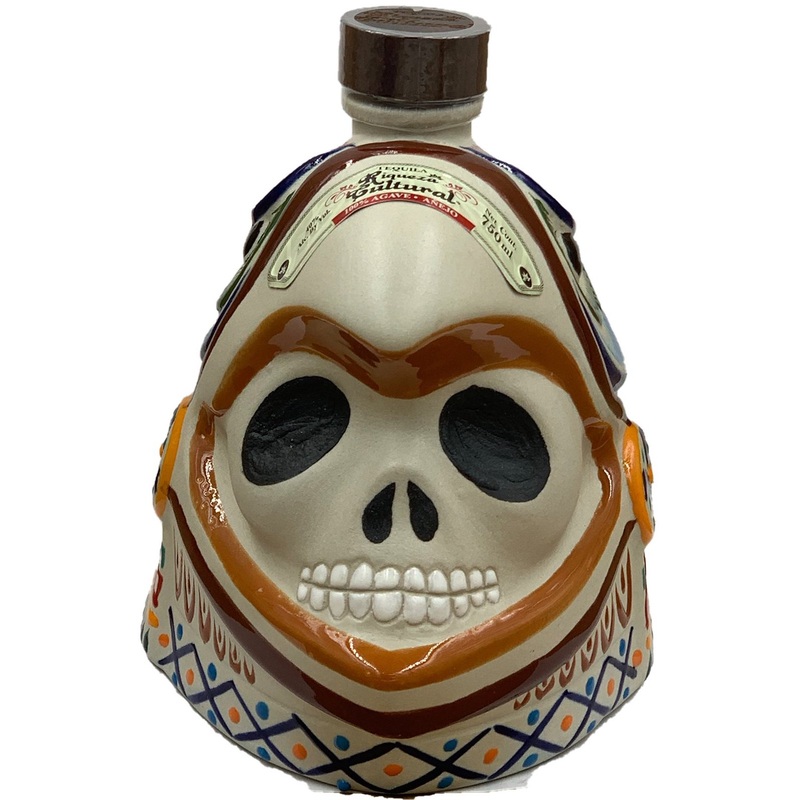 Riqueza Cultural Tequila Anejo Craneo Aguila Ceramic 750ml