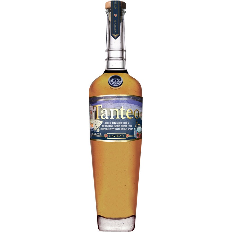 Tanteo Navidad Tequila Anejo 750ml