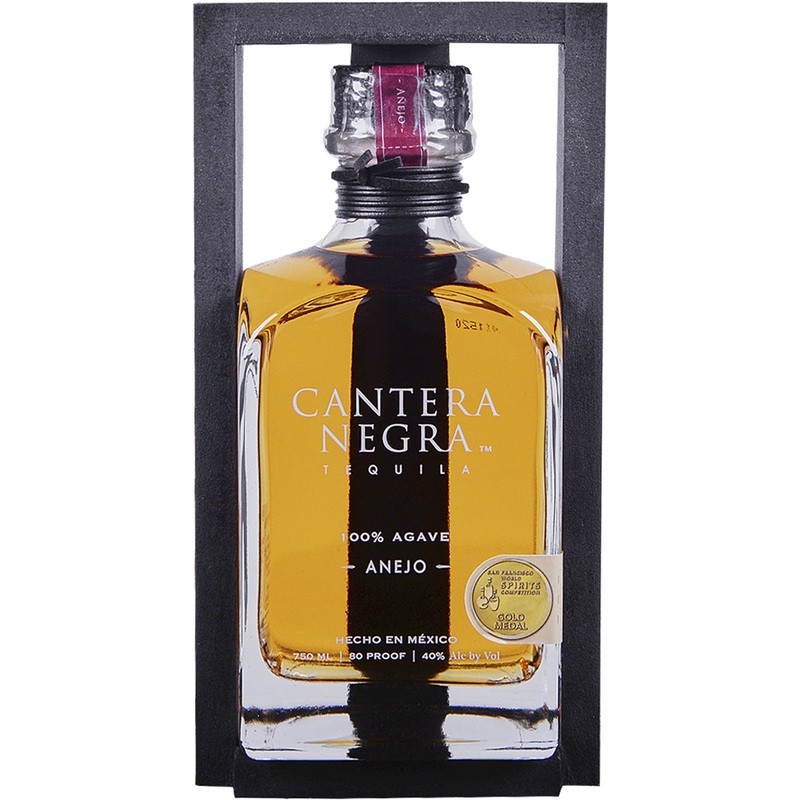 Cantera Negra Tequila Anejo 750ml