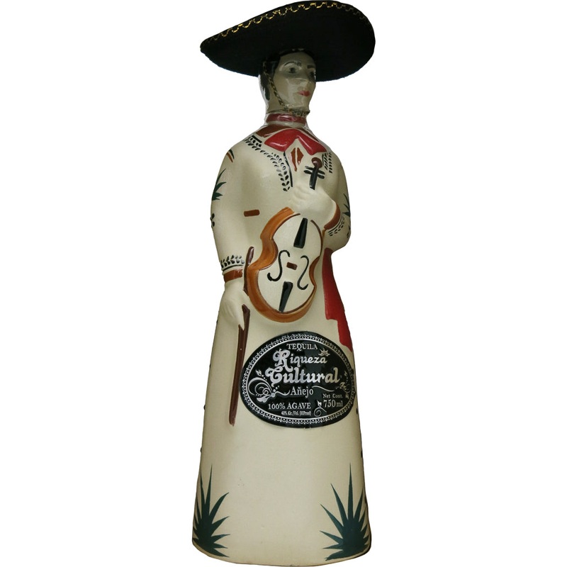 Riqueza Cultural Tequila Anejo Charra Ceramic 750ml