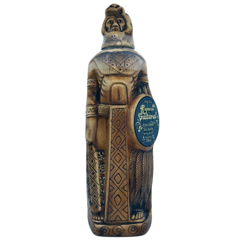 Riqueza Cultural Tequila Extra Anejo Jaguar Ceramic 750ml
