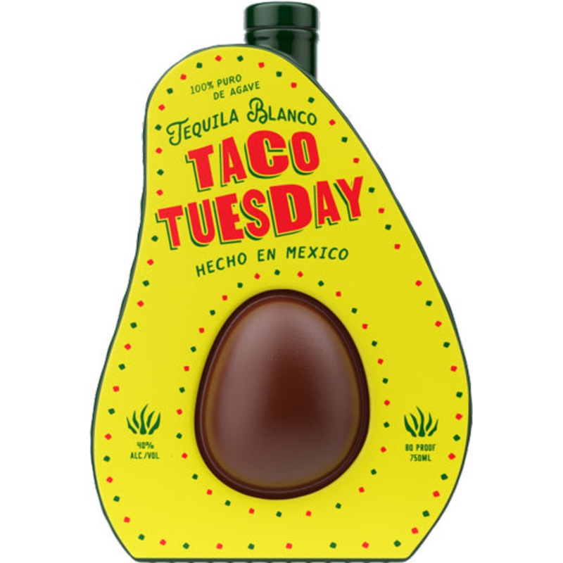 Taco Tuesday Avocado Edition Tequila Blanco 750ml