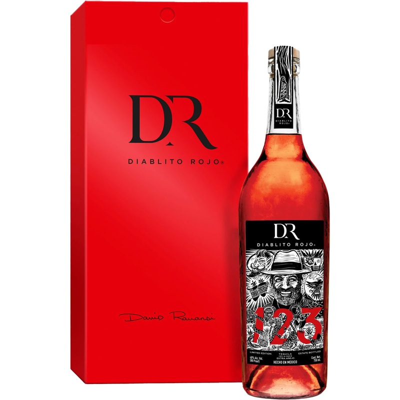 123 Organic Tequila Extra Anejo Diablito Rojo 750ml