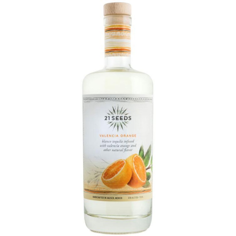 21 Seeds Valencia Orange Blanco Tequila 750ml