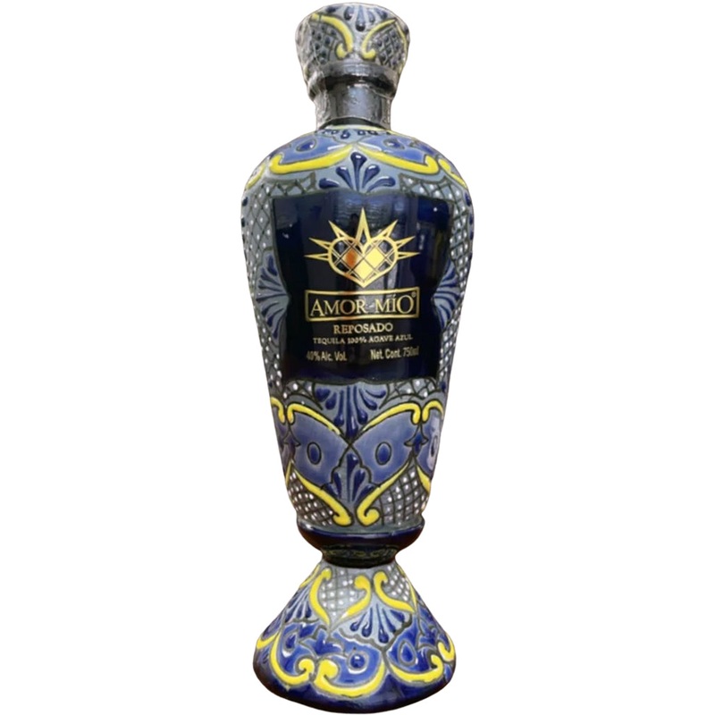 Amor Mio Tequila Reposado Ceramic 750ml