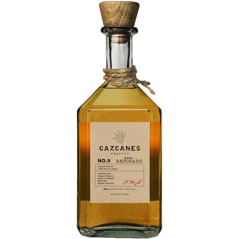 Cazcanes No.9 Tequila Rosa Reposado 100 Proof 750ml