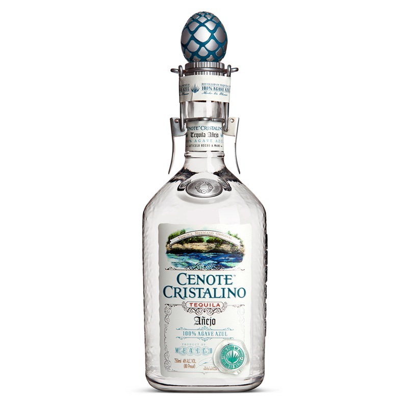 Cenote Tequila Cristalino Anejo 750ml