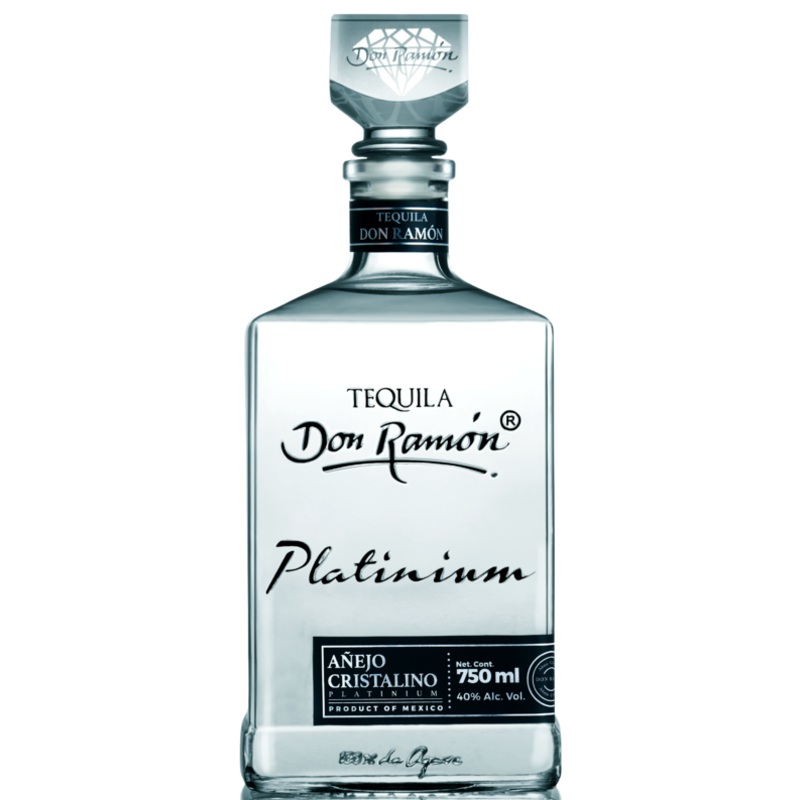 Don Ramon Tequila Platinum Edition Anejo Cristalino 750ml