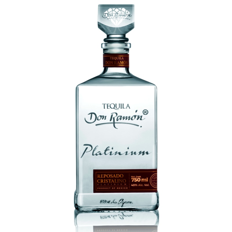 Don Ramon Tequila Platinum Edition Reposado Cristalino 750ml