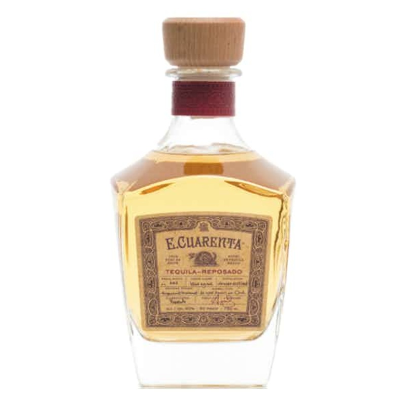 E Cuarenta Tequila Reposado 750ml