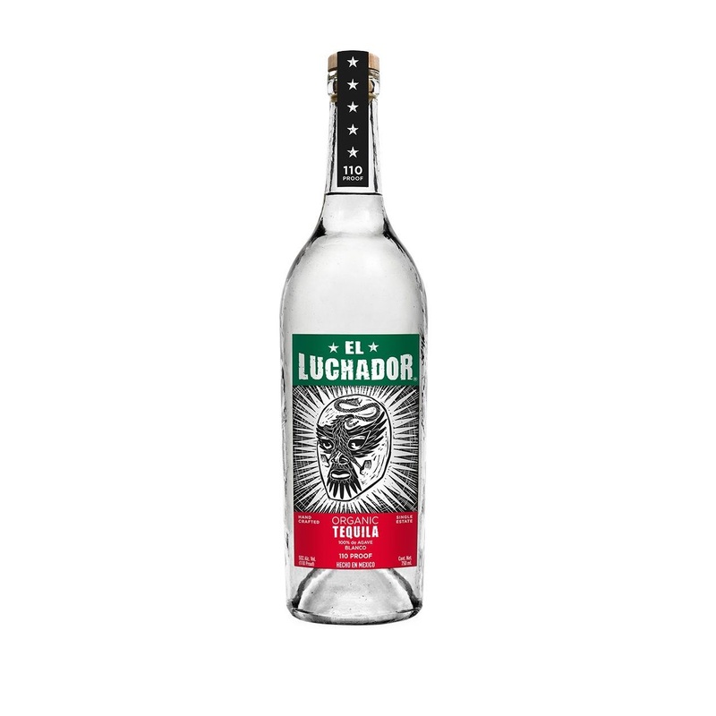 EL Luchador Organic Tequila Blanco 110 Proof 750ml