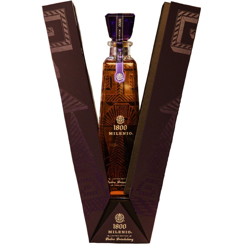 1800 Milenio Pedro Friedeberg Extra Anejo Tequila 750ml
