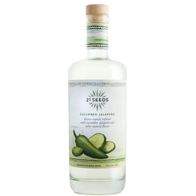 21 Seeds Cucumber Jalapeno Blanco Tequila 750ml