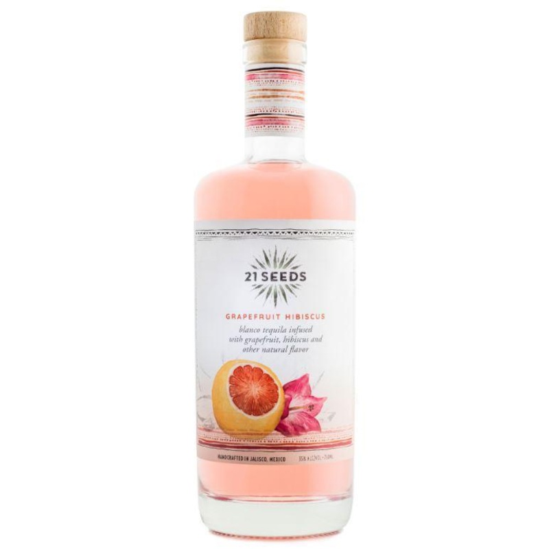21 Seeds Grapefruit Hibiscus Blanco Tequila 750ml