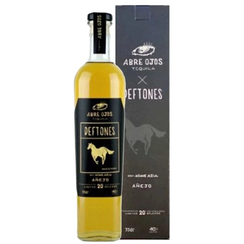 Abreojos Tequila Black Label Anejo Deftones 750ml