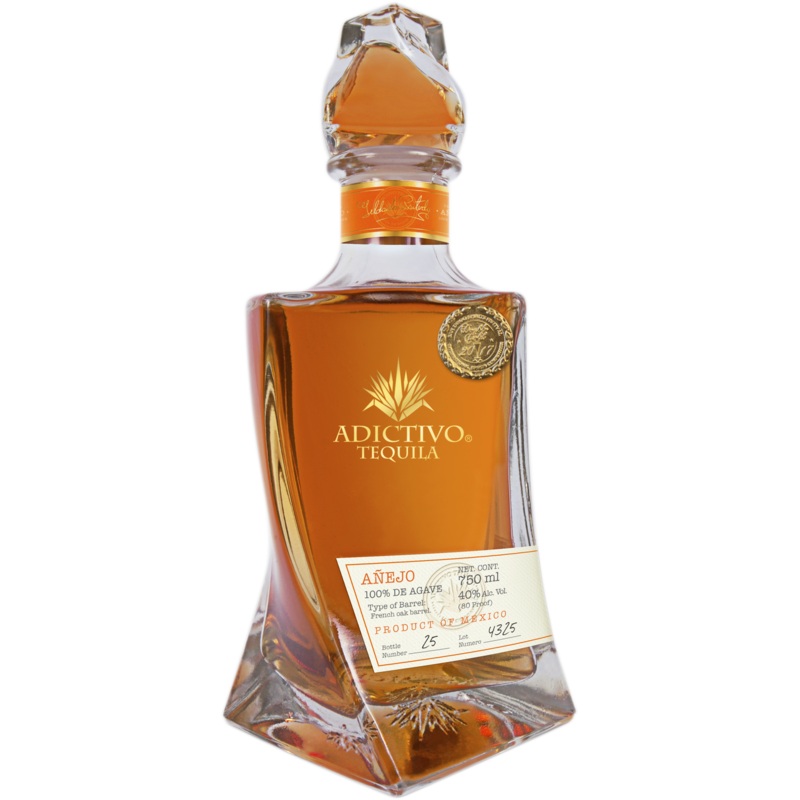 Adictivo Tequila Anejo 750ml