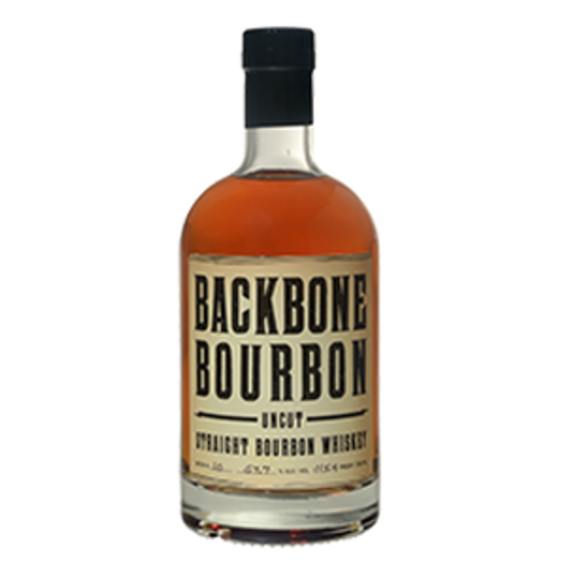 Backbone Uncut Straight Bourbon Whiskey 750ml