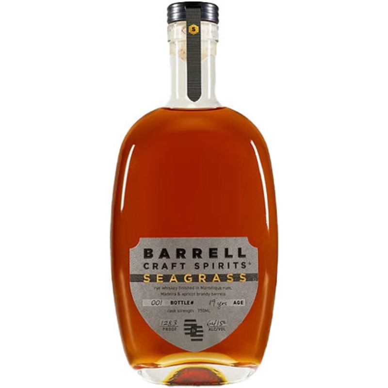 Barrell Craft Spirits Gray Label Seagrass Cask Strength 19 Year Old 750ml