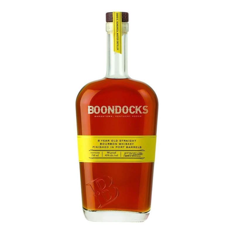 Boondocks Port Cask Bourbon 8 Year Old 750ml