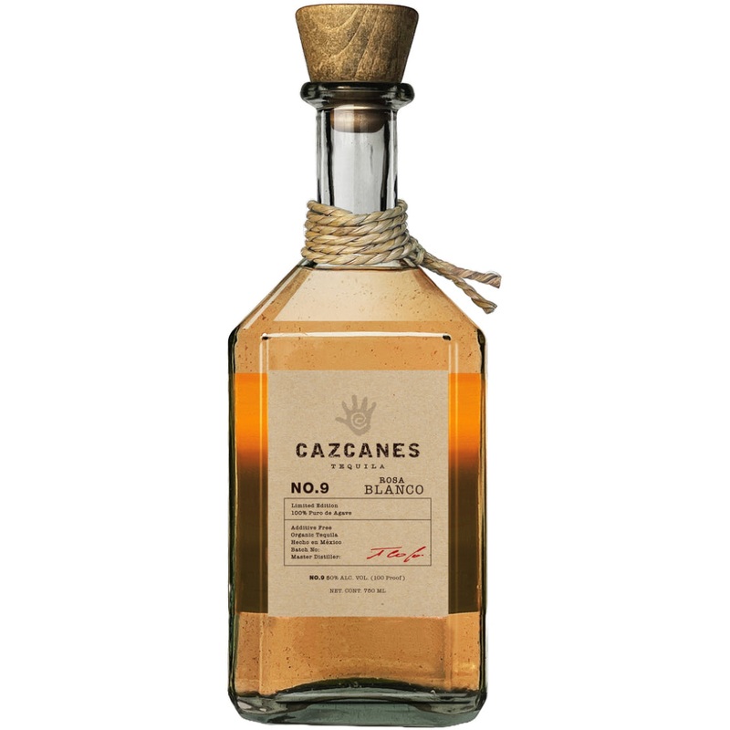 Cazcanes No.9 Tequila Rosa Blanco 100 Proof 750ml
