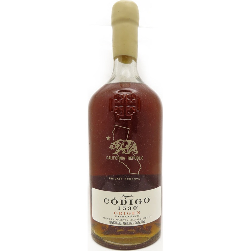 Codigo 1530 Tequila Origen Extra Anejo 750ml