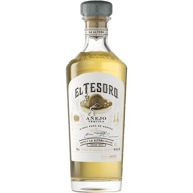 El Tesoro Tequila Anejo 750ml