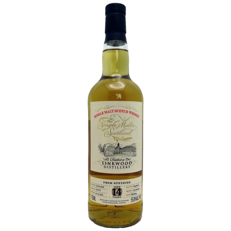 The Single Malts of Scotland Linkwood 2009 14yr 750ml