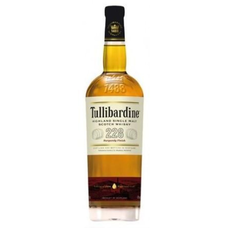 Tullibardine 228 Burgundy Cask Single Malt Scotch Whisky 750ml