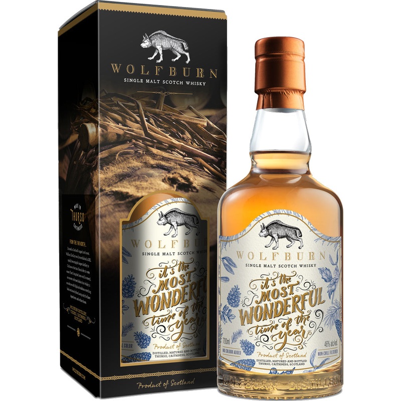 Wolfburn Holiday Edition Single Malt Scotch 700ml