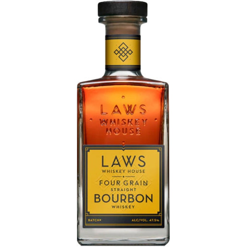 A.D. Laws Four Grain Straight Bourbon Whiskey 750ml