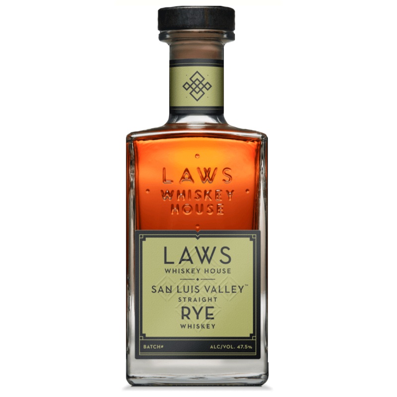A.D. Laws San Luis Valley Straight Rye Whiskey 750ml