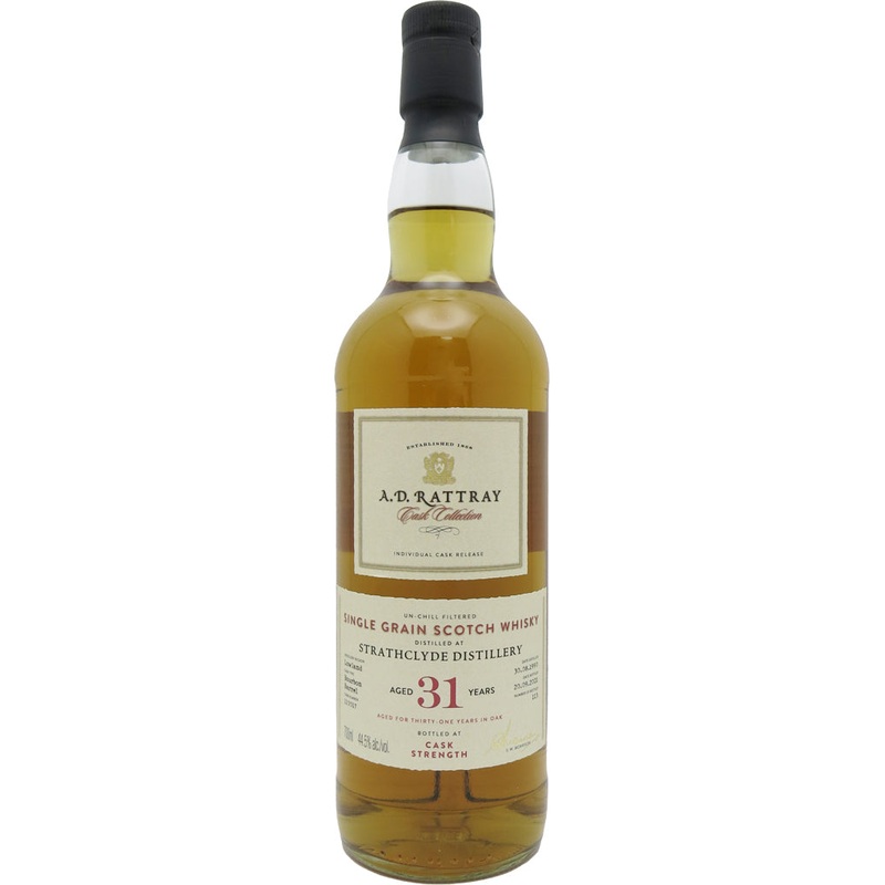 A.D. Rattray Strathclyde 31 Year Old Single Malt Whisky 700ml